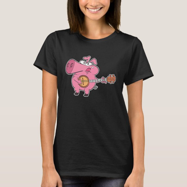 Banjo Pig Maestro T-Shirt (Vorderseite)