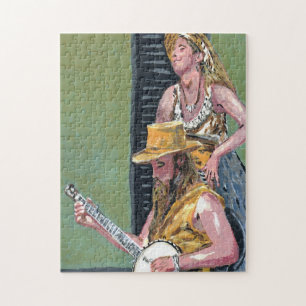 Banjo Player,