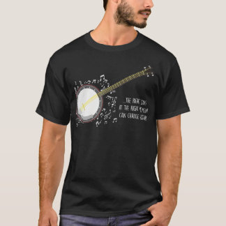 Banjo Player Musiknotens Bluegrass Stringband T-Shirt