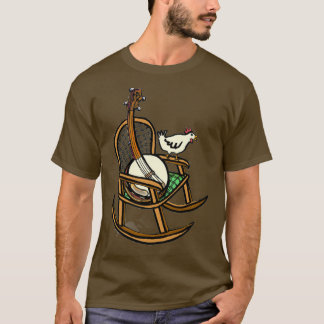 Banjo Rocking auf dem Blue Ridge Mountain T-Shirt