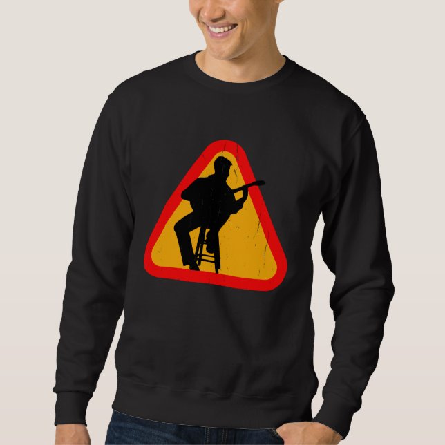 Banjo-Silhouette Sweatshirt (Vorderseite)