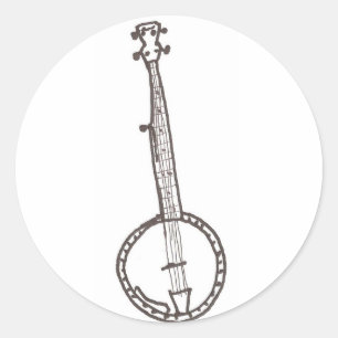 Banjo Sticker