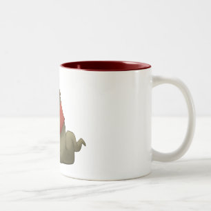 Banjo-Strummin' AlligatorTasse Zweifarbige Tasse
