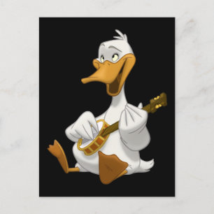Banjo-Strummin' Enck Postcard Postkarte