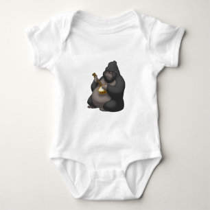 Banjo-Strummin' Gorilla Baby Strampler