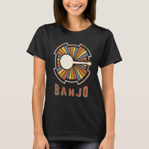Banjo Vintag Classic Retro Music Liebe T-Shirt