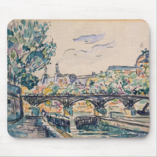 Bank der Seines nahe dem Pont des Arts Mousepad