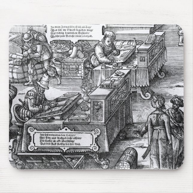 Bank-Innenraum Mousepad (Vorne)