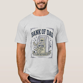 Bank of Dad Der Geldautomat, der nie schließt Lust T-Shirt