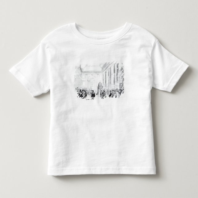 Bank of England, großer Hall, von Ackermanns Kleinkind T-shirt (Vorderseite)