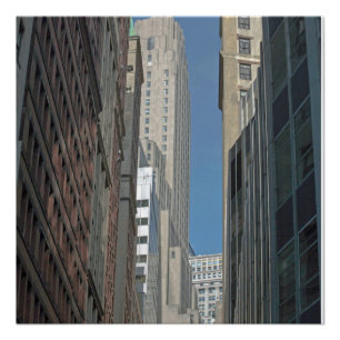 Bank of New York Gebäude Manhattan Poster