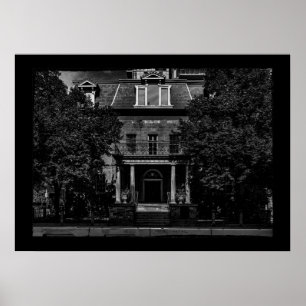 Bank of Upper Canada Gebäude Nr. 3 mit Grenze Poster