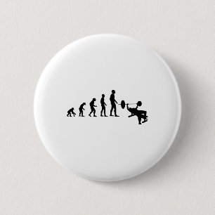 Bankdrücken Bodybuilding Lustige Evolution Kraft Button