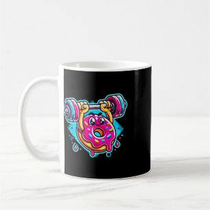 Bankdrücken Donut Gewichtheben Bodybuilding Fitnes Kaffeetasse