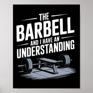 Bankdrücken Übungen Bodybuilding Fitness Workout Poster