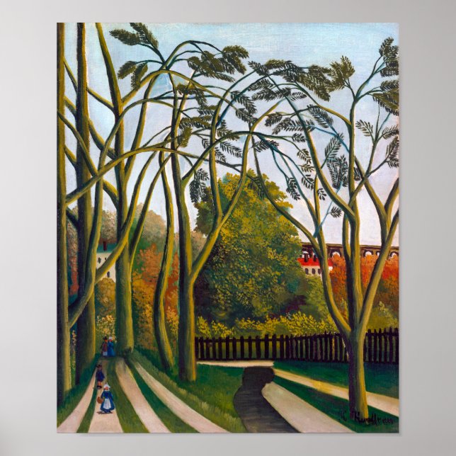 Banken des è | Henri Rousseau | Poster (Vorne)