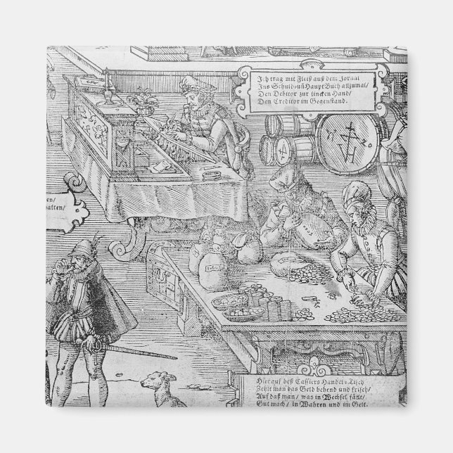 Bankenlandschaft Magnet (Vorne)