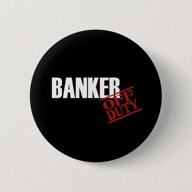 Banker-Dunkelheit Button (Vorderseite)