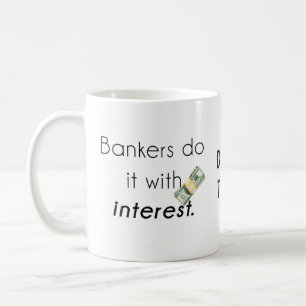 Banker tun es! kaffeetasse