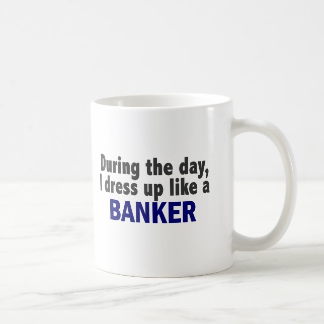 Banker während des Tages Kaffeetasse (Rechts)