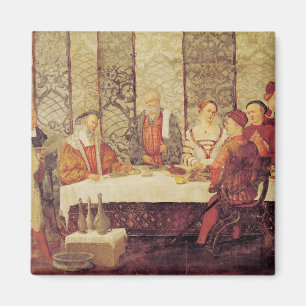 Bankett gegeben von Bartolomeo Colleoni Magnet
