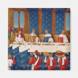 Bankett gegeben von Charles V Magnet