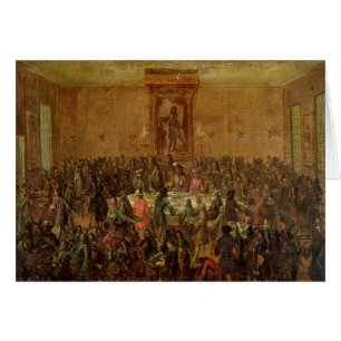 Bankett gegeben zu Ehren Louis XIV durch