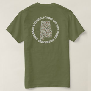Bankhead und Sipsey Alabama Rotwild-T-Shirt T-Shirt