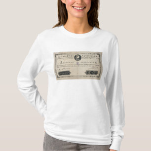 Banknote mit 50 Livren, am 29. Oktober 1790 T-Shirt