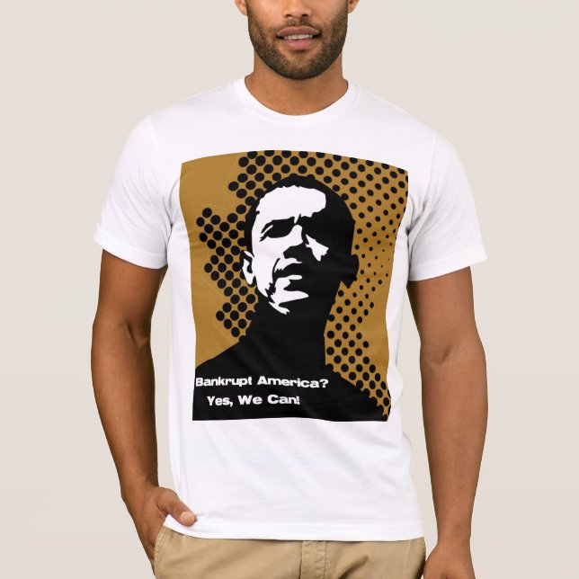 BANKROTTES AMERIKA - JA KÖNNEN WIR T-Shirt (Vorderseite)