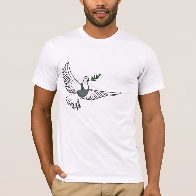 Banksy   Frieden ist mit Ihnen Shirt (Vorderseite)