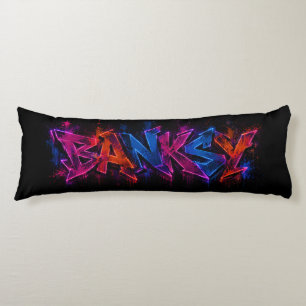 Banksy-Kunst-Graffiti Seitenschläferkissen