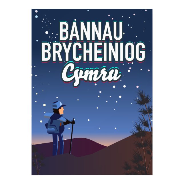 Bannau Brycheiniog Cymru Fotodruck (Vorne)