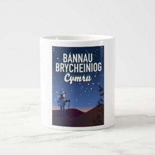 Bannau Brycheiniog Cymru Jumbo-Tasse