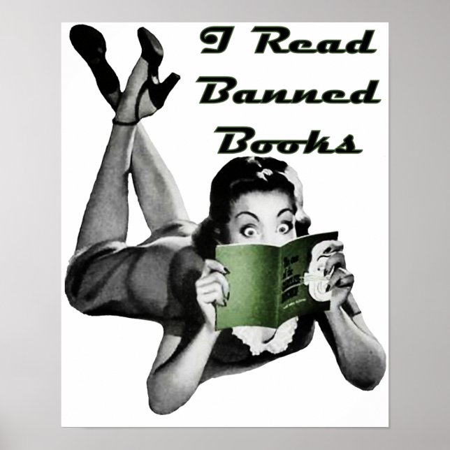 Banned Books drucken Poster (Vorne)