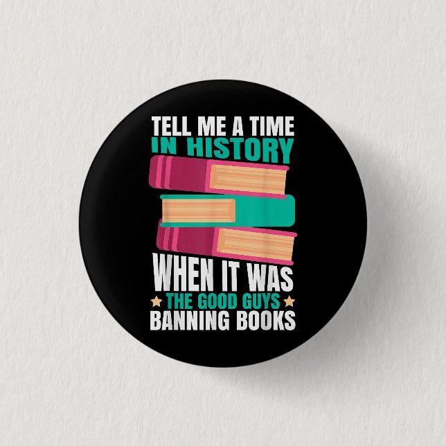 Banned Books Quote  Button (Vorderseite)