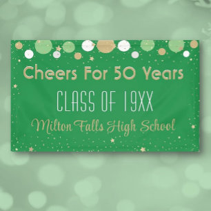 Banner der 50-jährigen Celebration Class-Wiederseh