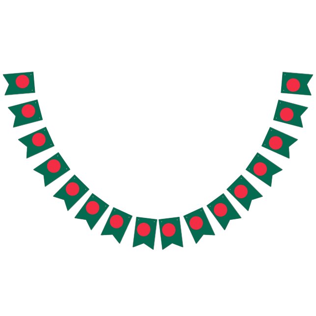 Banner der Flagge von Bangladesch (Alle)