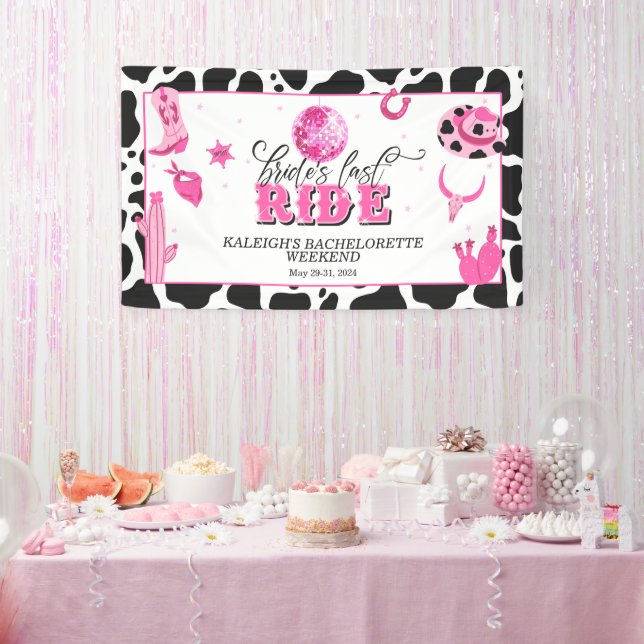 Banner der letzten Runde der Braut (Party)
