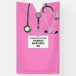 Banner der RN Nurse Graduation Party