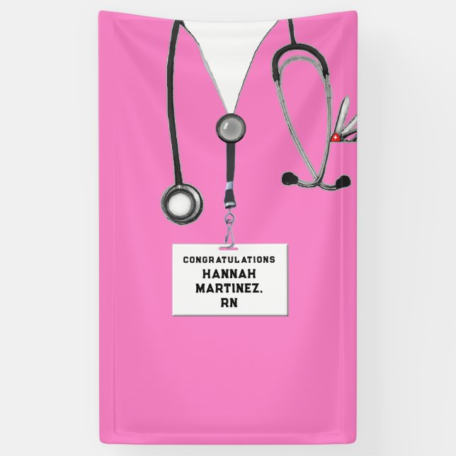 Banner der RN Nurse Graduation Party (Vertikal)