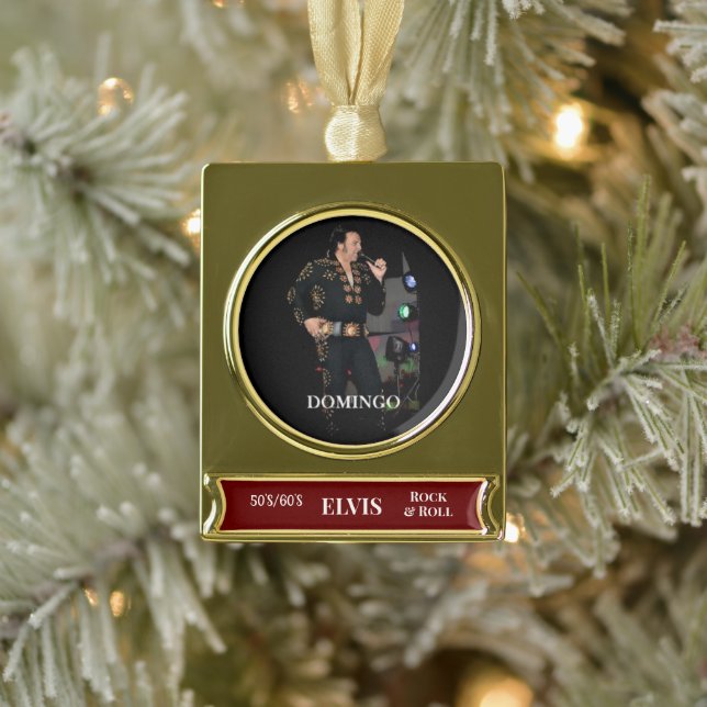 Banner "Domingo" Banner-Ornament Gold (Baum)