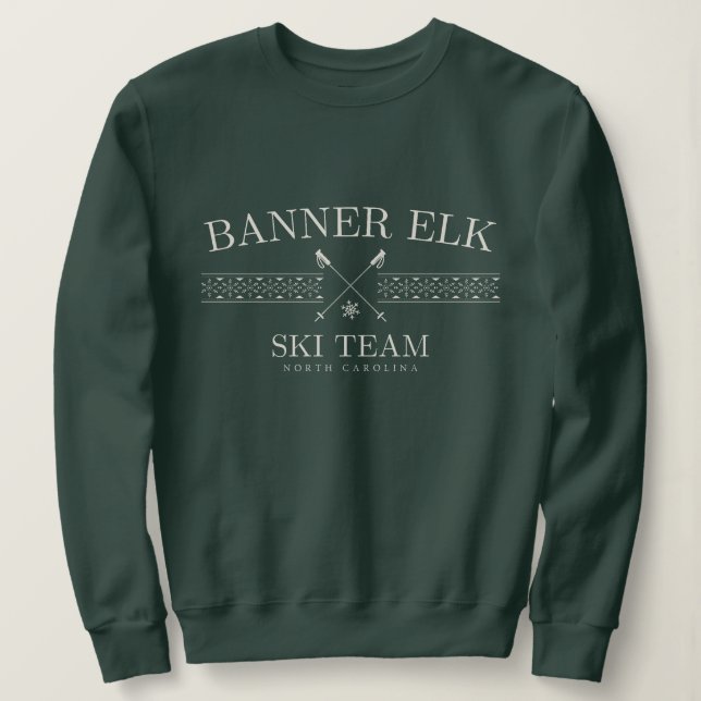 Banner Elk Ski Team, North Carolina Sweatshirt (Design vorne)