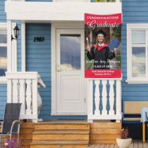 Banner für Abschluss-Foto und Elegante-Jahrgänge