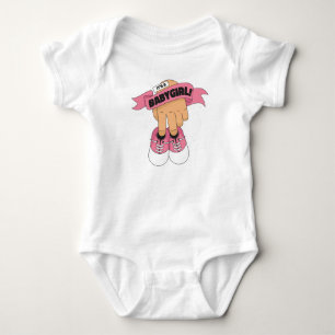Banner für Babyschuh Mädchen Baby Strampler