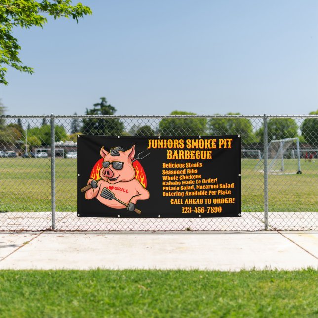 Banner für Barbecue Smoker Mobile Business (Insitu)