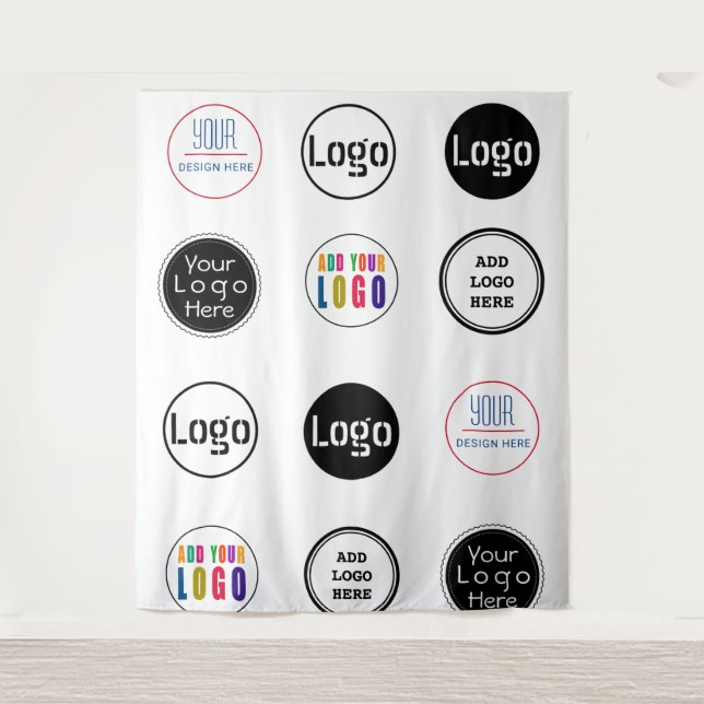 Banner für Business Step & Repeat Wandteppich (Vorderseite)