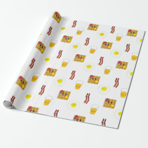 Banner für das Frühstück Geschenkpapier