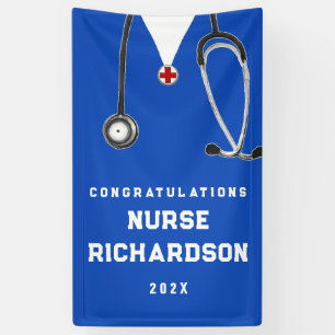 Banner für den Abschluss von Krankenpflegern