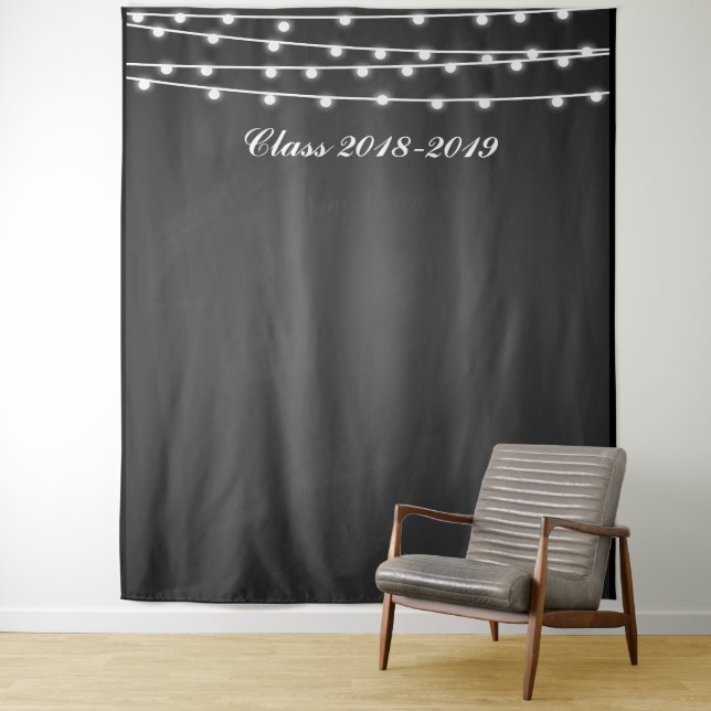 Banner für den Prom-Foto-Stand in der Schule Wandteppich (Beispiel)